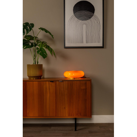Lucide SENTINO - Lampe de table - Ø 29,5 cm - 3xG9 - Orange