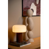 Lucide KENAN - Lampe de table - Ø 22 cm - 1xE14 - Aspect bois