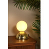 Lucide GLITZER - Lampe de table - Ø 14 cm - 1xG9 - Or - Essential