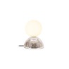 Lucide GLITZER - Lampe de table - Ø 14 cm - 1xG9 - Argenté - Essential