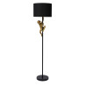 Lucide EXTRAVAGANZA CHIMP - Lampadaire - Ø 35 cm - 1xE27 - Noir