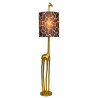 Lucide EXTRAVAGANZA MISS TALL - Lampadaire - Ø 31,5 cm - 1xE27 - Or Mat / Laiton