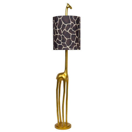 Lucide EXTRAVAGANZA MISS TALL - Lampadaire - Ø 31,5 cm - 1xE27 - Or Mat / Laiton