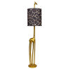Lucide EXTRAVAGANZA MISS TALL - Lampadaire - Ø 31,5 cm - 1xE27 - Or Mat / Laiton