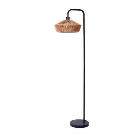 Lucide YUNKAI - Lampadaire - Ø 40 cm - 1xE27 - Naturel