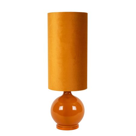Lucide ESTERAD - Lampadaire - Ø 34 cm - 1xE27 - Jaune Ocre