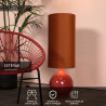 Lucide ESTERAD - Lampadaire - Ø 34 cm - 1xE27 - Orange