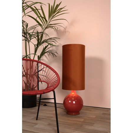 Lucide ESTERAD - Lampadaire - Ø 34 cm - 1xE27 - Orange