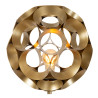 Lucide HANNELORE - Lampadaire - Ø 30 cm - 1xE27 - Or Mat / Laiton