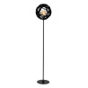 Lucide HANNELORE - Lampadaire - Ø 30 cm - 1xE27 - Noir