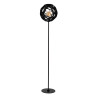 Lucide HANNELORE - Lampadaire - Ø 30 cm - 1xE27 - Noir