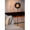 Lucide HANNELORE - Lampadaire - Ø 30 cm - 1xE27 - Noir