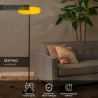 Lucide SENTINO - Lampadaire - Ø 40 cm - 3xG9 - Orange