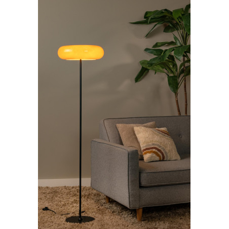 Lucide SENTINO - Lampadaire - Ø 40 cm - 3xG9 - Orange