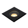 Lucide BILTIN - Spot de sol Intérieur/Extérieur - 1xGU10 (MR16) - IP67 - Noir