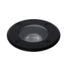 Lucide BILTIN - Spot de sol Intérieur/Extérieur - Ø 10,8 cm - 1xGU10 (MR16) - IP67 - Noir