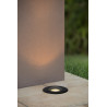 Lucide BILTIN - Spot de sol Intérieur/Extérieur - Ø 10,8 cm - 1xGU10 (MR16) - IP67 - Noir