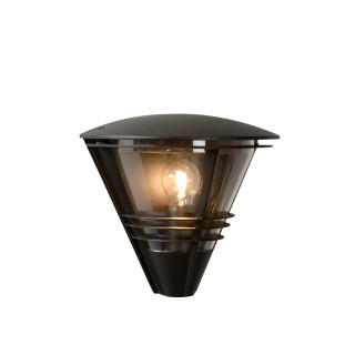 Lucide LIVIA - Applique murale Intérieur/Extérieur - 1xE27 - IP44 - Noir