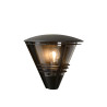 Lucide LIVIA - Applique murale Intérieur/Extérieur - 1xE27 - IP44 - Noir