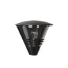 Lucide LIVIA - Applique murale Intérieur/Extérieur - 1xE27 - IP44 - Noir