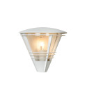 Lucide LIVIA - Applique murale Intérieur/Extérieur - 1xE27 - IP44 - Blanc