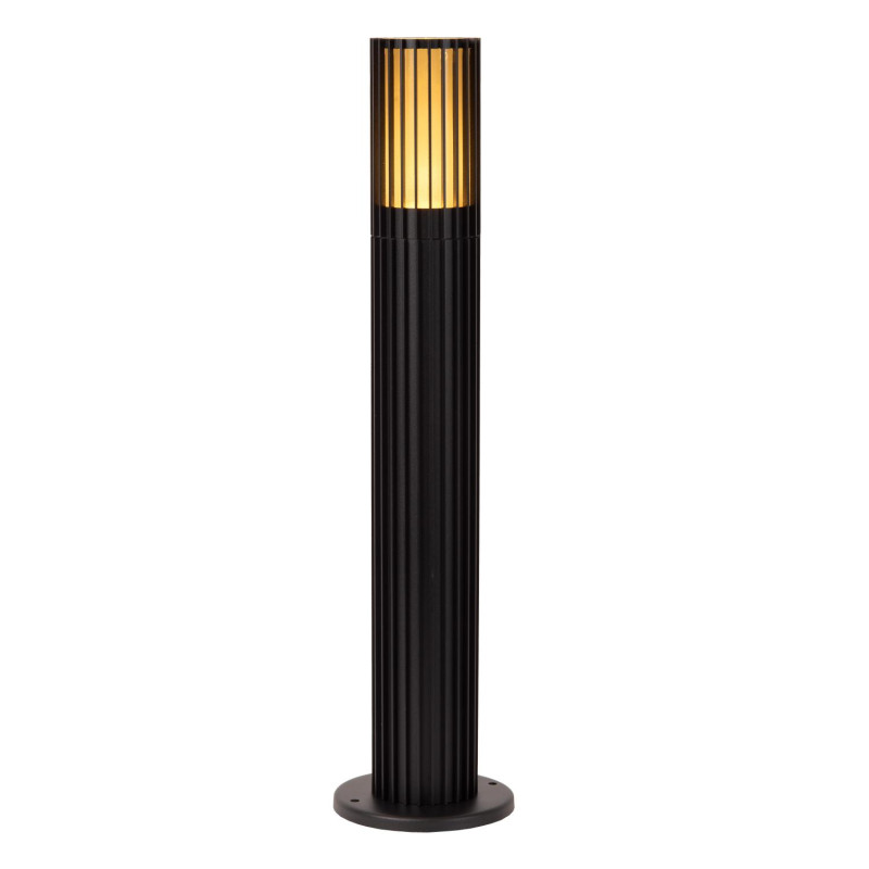 Lucide TIMBALA - Borne extérieur - 1xGU10 (MR16) - IP44 - Noir - Essential