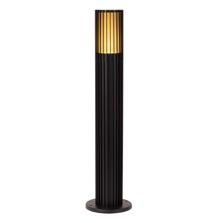 Lucide TIMBALA - Borne extérieur - 1xGU10 (MR16) - IP44 - Noir - Essential