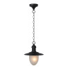 Lucide ARUBA - Suspension Intérieur/Extérieur - Ø 25 cm - 1xE27 - IP44 - Noir