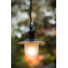 Lucide ARUBA - Suspension Intérieur/Extérieur - Ø 25 cm - 1xE27 - IP44 - Noir