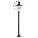 Lucide ARUBA - Lanterne / lampadaire exterieur - Ø 25 cm - 1xE27 - IP44 - Noir