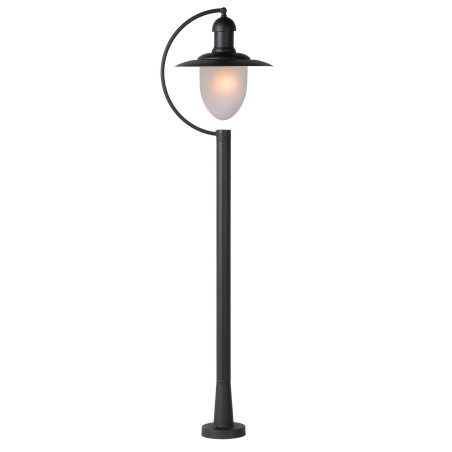Lucide ARUBA - Lanterne / lampadaire exterieur - Ø 25 cm - 1xE27 - IP44 - Noir