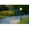 Lucide ARUBA - Lanterne / lampadaire exterieur - Ø 25 cm - 1xE27 - IP44 - Noir