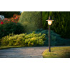 Lucide ARUBA - Lanterne / lampadaire exterieur - Ø 25 cm - 1xE27 - IP44 - Rouille
