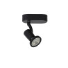 Lucide JASTER-LED - Spot plafond - LED - GU10 (MR16) - 1x5W 2700K - Noir