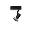 Lucide JASTER-LED - Spot plafond - LED - GU10 (MR16) - 1x5W 2700K - Noir