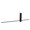 Lucide SEGIN - Applique murale - LED - 1x6W 2700K - Noir