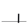 Lucide SEGIN - Applique murale - LED - 1x6W 2700K - Noir