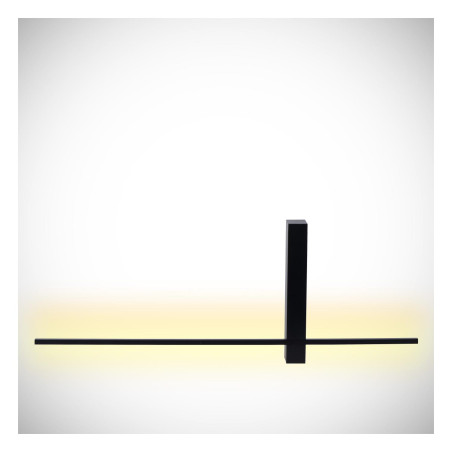 Lucide SEGIN - Applique murale - LED - 1x6W 2700K - Noir