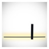 Lucide SEGIN - Applique murale - LED - 1x6W 2700K - Noir