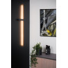 Lucide SEGIN - Applique murale - LED - 1x10W 2700K - Noir