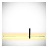 Lucide SEGIN - Applique murale - LED - 1x10W 2700K - Noir