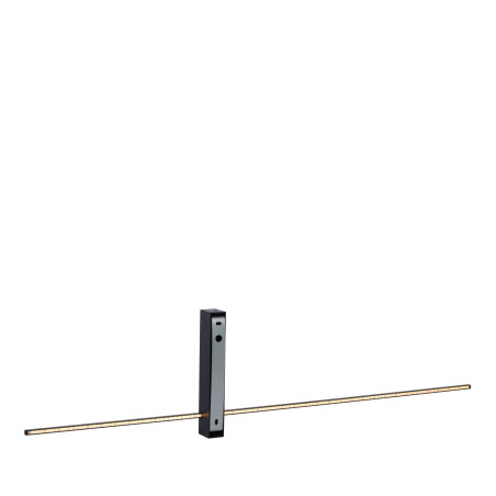 Lucide SEGIN - Applique murale - LED - 1x10W 2700K - Noir