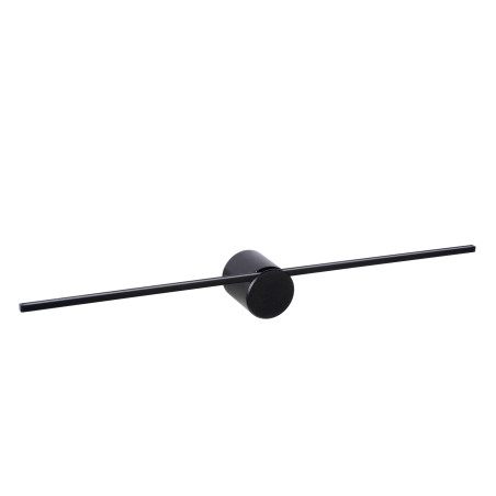 Lucide MIZAR - Applique murale Salle de bains - LED - 1x6W 2700K - IP44 - Noir