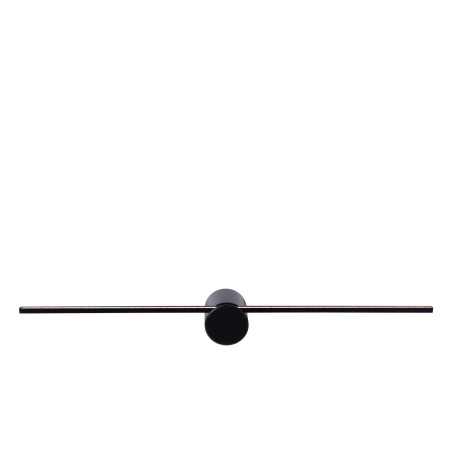 Lucide MIZAR - Applique murale Salle de bains - LED - 1x6W 2700K - IP44 - Noir