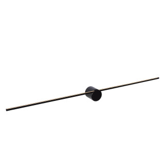 Lucide MIZAR - Applique murale Salle de bains - LED - 1x11W 2700K - IP44 - Noir