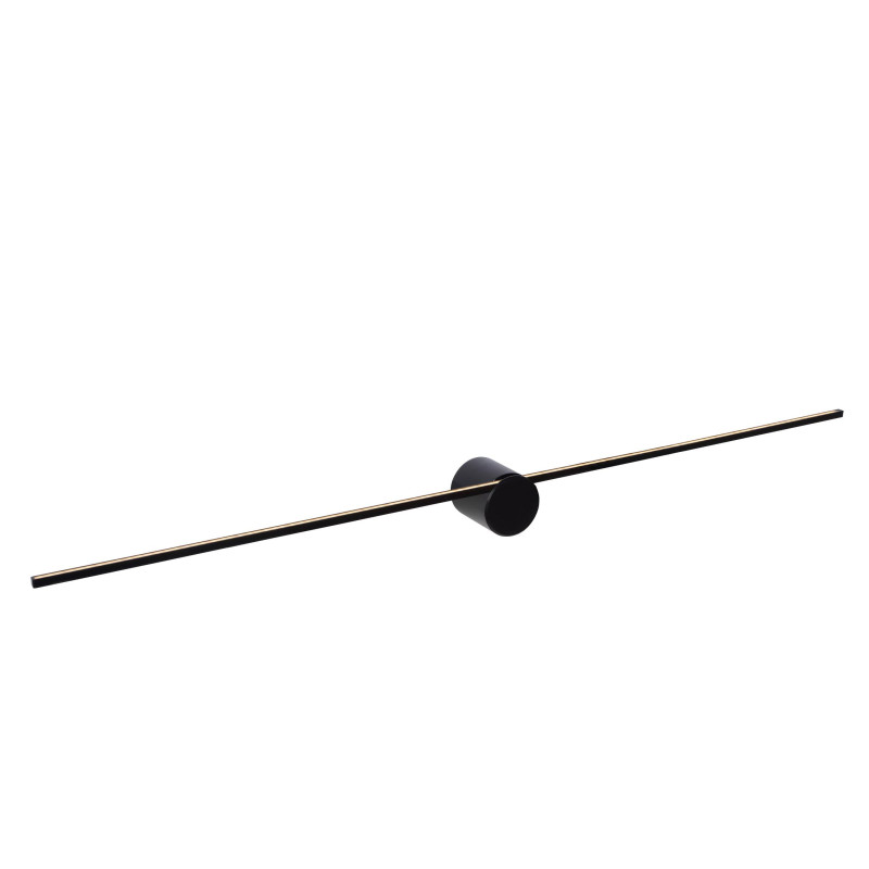 Lucide MIZAR - Applique murale Salle de bains - LED - 1x11W 2700K - IP44 - Noir