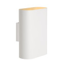 Lucide OVALIS - Applique murale - 2xE14 - Blanc