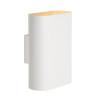 Lucide OVALIS - Applique murale - 2xE14 - Blanc