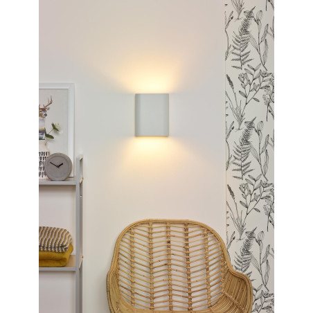 Lucide OVALIS - Applique murale - 2xE14 - Blanc