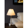 Lucide TOUCH - Lampe de table - Ø 22 cm - 1xE14 - Chrome Dépoli
